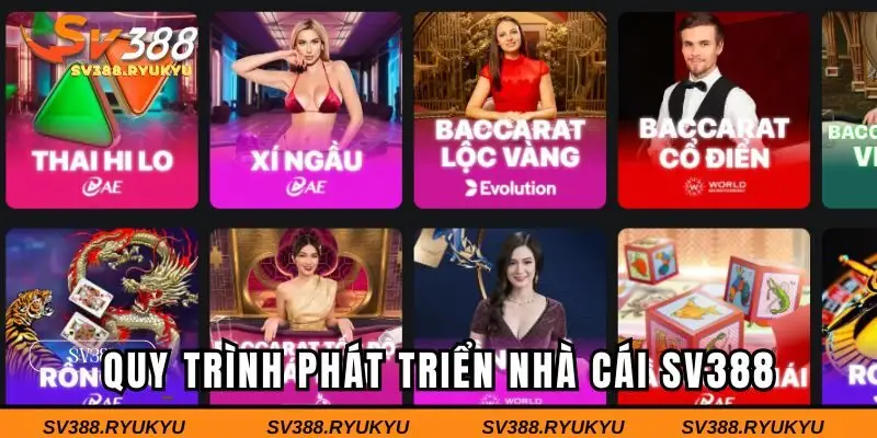 Hành trình phát triển nhà cái Sv388 của tác giả